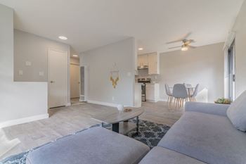 Warm and inviting living room